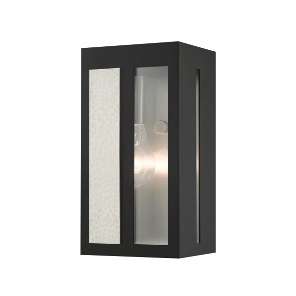 Livex Lighting BlackOutdoor ADA Wall Lantern, 1 Light 27411-04 - main