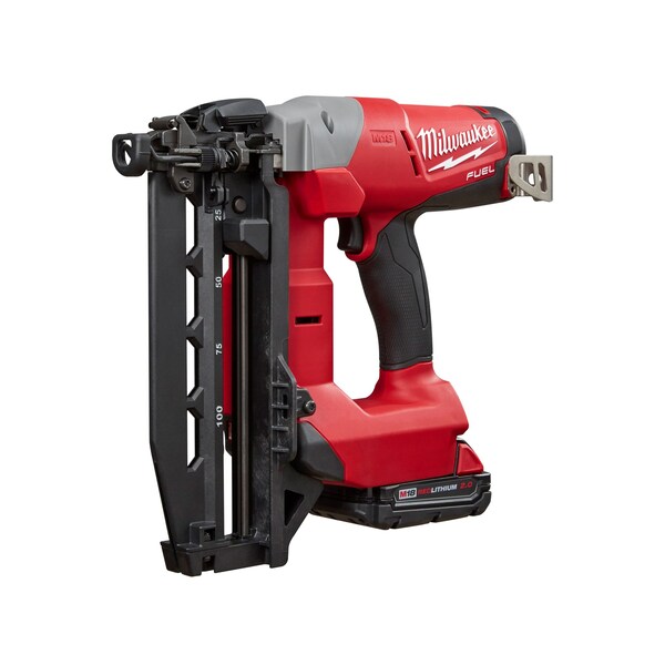 Milwaukee M18 Fuel 18-Volt 16-Gauge Straight Finish Nailer Kit