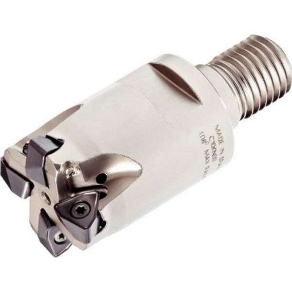 Widia Indexable Profiling End Mill, M370 Series, High Speed Steel, 1.25mm Depth of Cut M370D025Z02M12WO08 - main