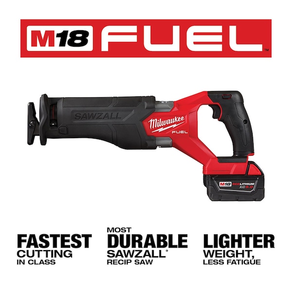 MILWAUKEE M18 FUEL™ SAWZALL® Cordless Reciprocating Saw - 1