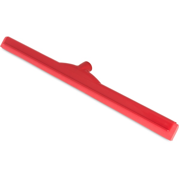 Carlisle Foodservice Dbl Foam Squeegee, 24", Red, PK6 4156805 - main