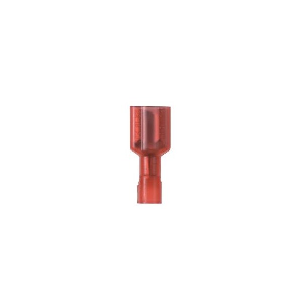 Panduit Female Disconnect, Nyl, Full Insul, 22, PK50 EDNF18-250FIB-L