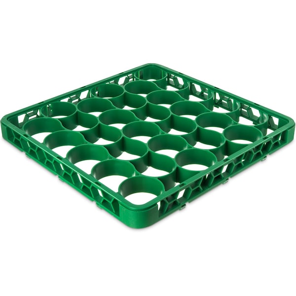 Carlisle Foodservice Shrt Glass Rack Ext, 30 Comp, Grn, PK6 REW30SC09 - main