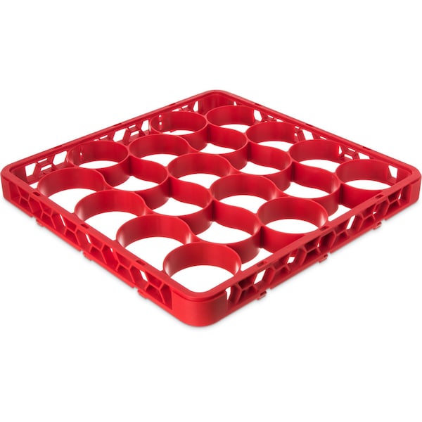 Carlisle Foodservice Shrt Glass Rack Ext, 20 Comp, Rd, PK6 REW20SC05 - main