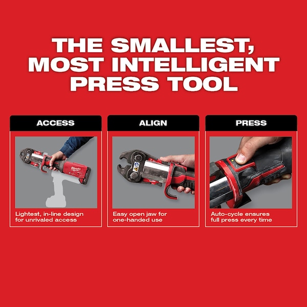 MILWAUKEE M18™ FORCE LOGIC™ Cordless Press Tool w/ ONE-KEY