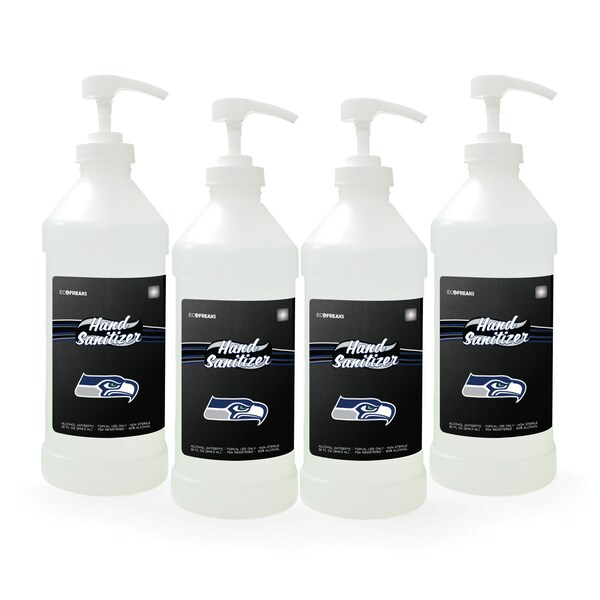 Fanmats Hand Sanitizer, Seattle Seahawks, 32 , PK4 29548