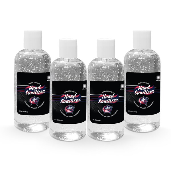 Fanmats Hand Sanitizer, Columbus Blue Jacket, PK4 29604
