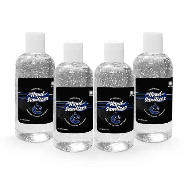 Fanmats Hand Sanitizer, Vancouver Canucks, 12, PK4 29704