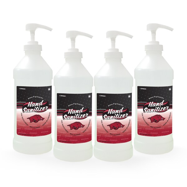 Fanmats Hand Sanitizer, University of Arkans, PK4 29738