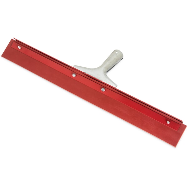 Carlisle Foodservice Str Red Gum Rbbr Floor Squeegee, 18", PK6 4007500 - main