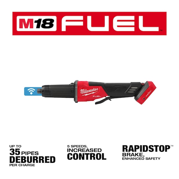 Milwaukee Tool M18 FUEL Variable Speed Braking Die Grinder with