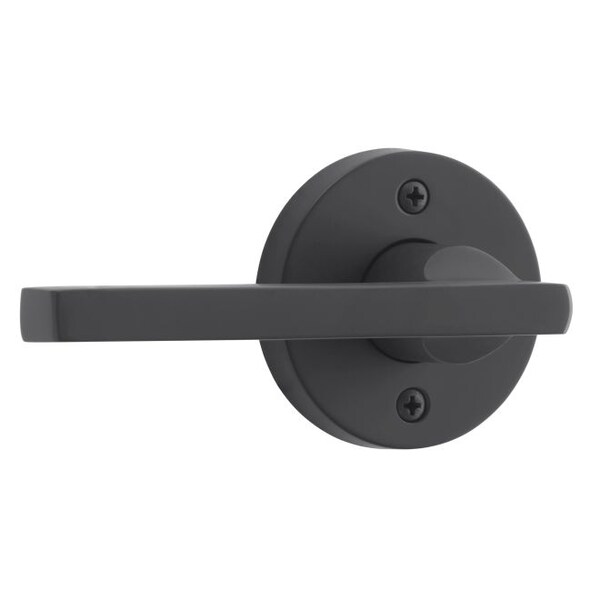 Baldwin Reserve Satin Black Door Levers FDSQUCRR190 - main