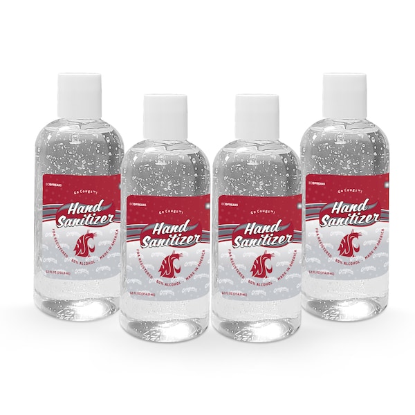 Fanmats Hand Sanitizer, Washington State Uni, PK4 30020