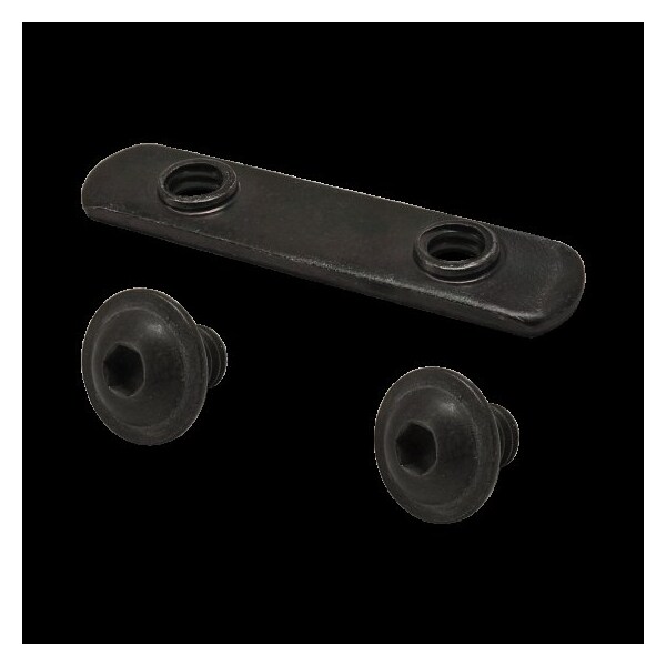 80/20 1/4"-20 Socket Head Cap Screw, Black Zinc Plated Steel, 3/8 in L 3002 - main