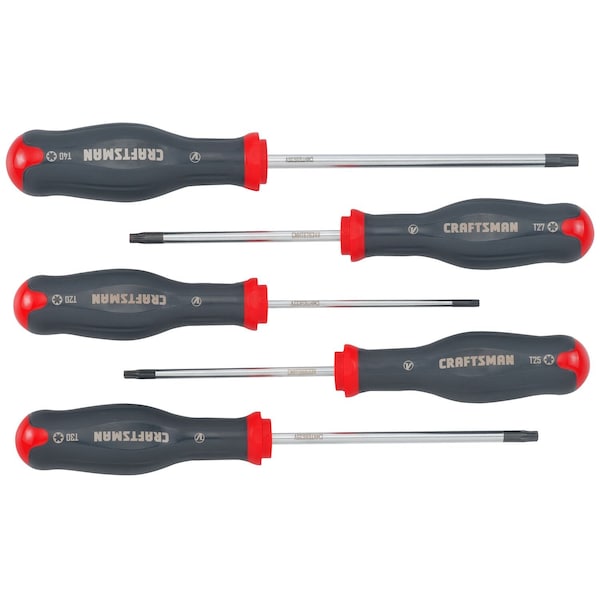 Craftsman V-Series(TM) 5pc Torx(R) Screwdriver Set CMHT65630V - main