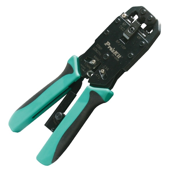 Proskit Ratcheted Crimper AMP 4, 6, 8 and 10 Pin 300-064 - main