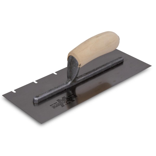 Marshalltown Notched Trowel, 3/8"x11/32"x1-51/64" 5772S - main