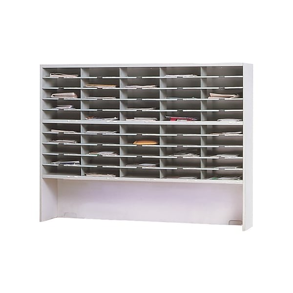 Safco MailflowToGo 60"x46.25" 2Tier Sorter SR6046RPG Zoro