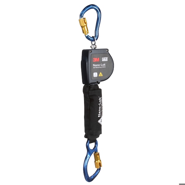 3M Dbi-Sala DBI-SALA Self-Retracting Lifeline, 8 ft. Length, Carabiner, Aluminum, 1 Leg(s) 3100581 - main
