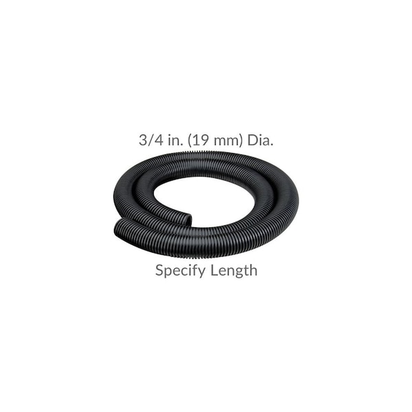 Dynabrade Static Conductive Hose, Black, 3/4" 31925 - main