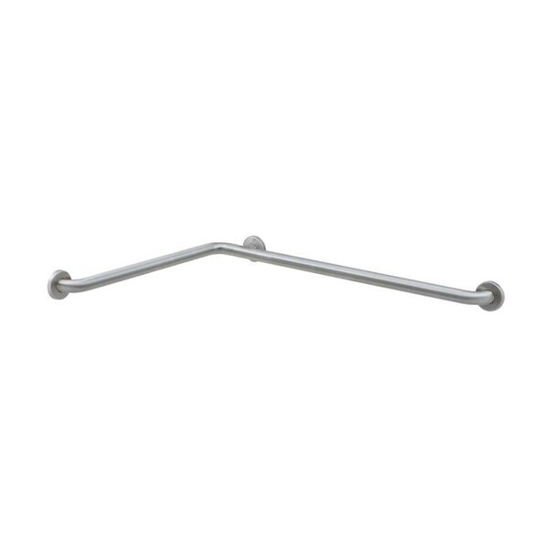 Bobrick Horizontal B68616 Satin Stainless Steel Grab Bar, 39-7/8" L, Stainless Steel, Satin Stainless Steel B68616 - main