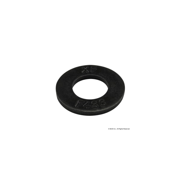 80/20 Flat Washer, For Screw Size 5/16" , Steel Zinc Plated Finish 3260 - main