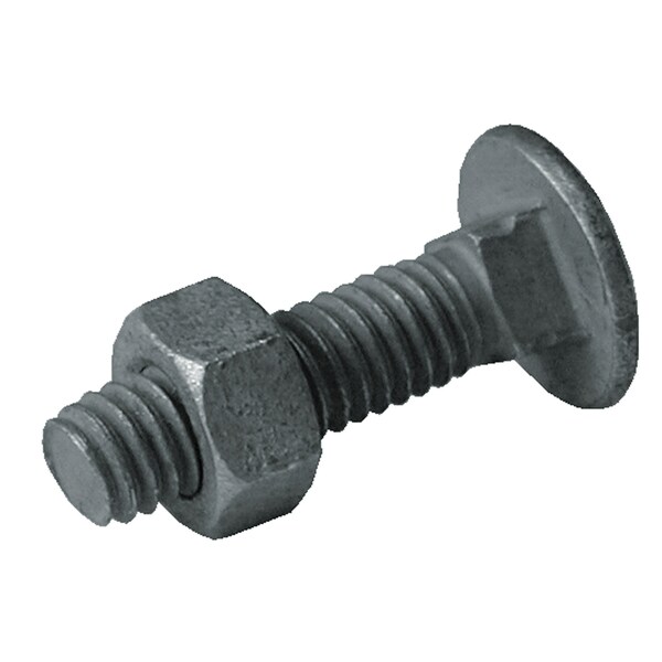 Yardgard Carriage Bolt w/Nut, 5/16"X4-1/2" 328500C