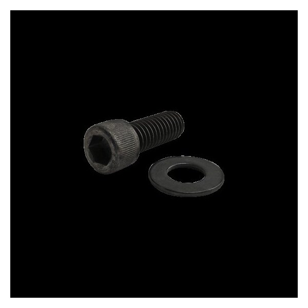 80/20 3/8"-16 Socket Head Cap Screw, Black Zinc Plated Steel, 1 in Length 3289 - main