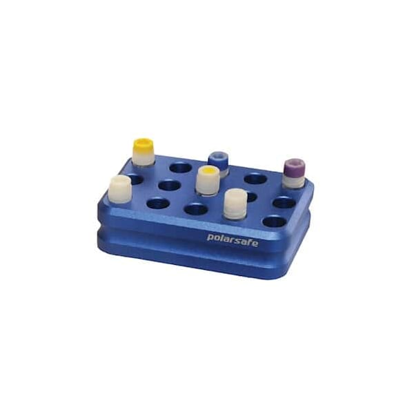 Cole Parmer Aluminum Cooling Block, 15-Well for Cryo 63615-02 - main