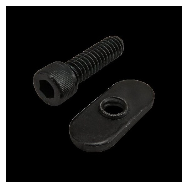 80/20 1/4"-20 Socket Head Cap Screw, Black Zinc Plated Steel, 7/8 in Length 3305 - main
