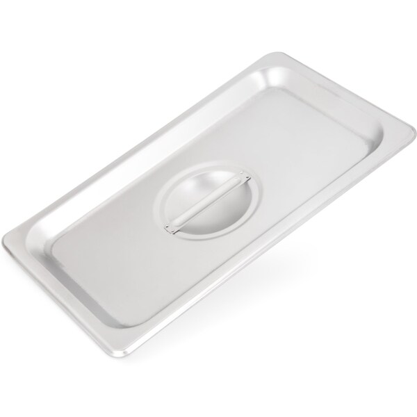 Carlisle Foodservice DuraPan, 1/4, SS, Steam Tbl Pan Cover, PK6 607140C - main