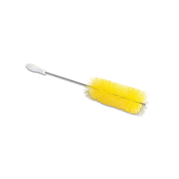 Malish Wire Brush, Yellow, 11 in L Overall, 6 PK 33412 - main