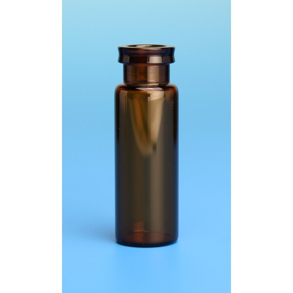 Jg Finneran Amber Snap Ring Vials, 15X45 mm, PK100 34013S-1545A - main