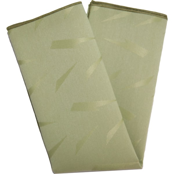 Carlisle Foodservice Aspen Damask Napkin, 20"x20", Sage, PK12 53932020NM147 - main