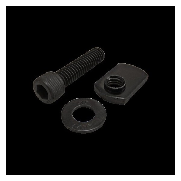 80/20 5/16"-18 Socket Head Cap Screw, Black Zinc Plated Steel, 1-1/4 in Length 3421 - main