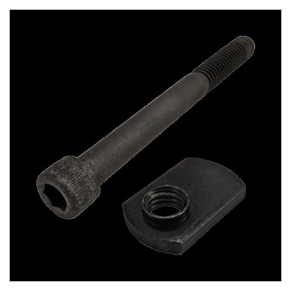 80/20 5/16"-18 Socket Head Cap Screw, Black Zinc Plated Steel, 3-1/4 in Length 3431 - main