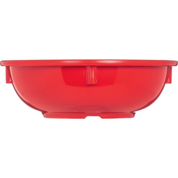 Carlisle Foodservice Melamine Nappie Bowl, 10 oz., Red, PK48 KL11805 - main