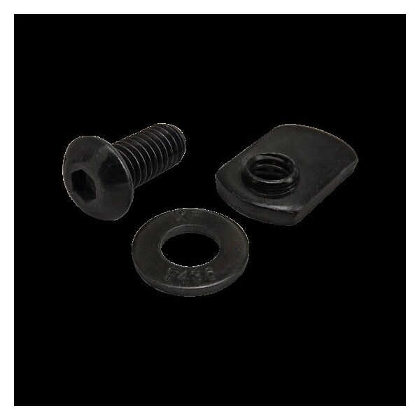 80/20 5/16"-18 Socket Head Cap Screw, Button, Black Zinc Plated Steel, 3/4 in Length 3439 - main