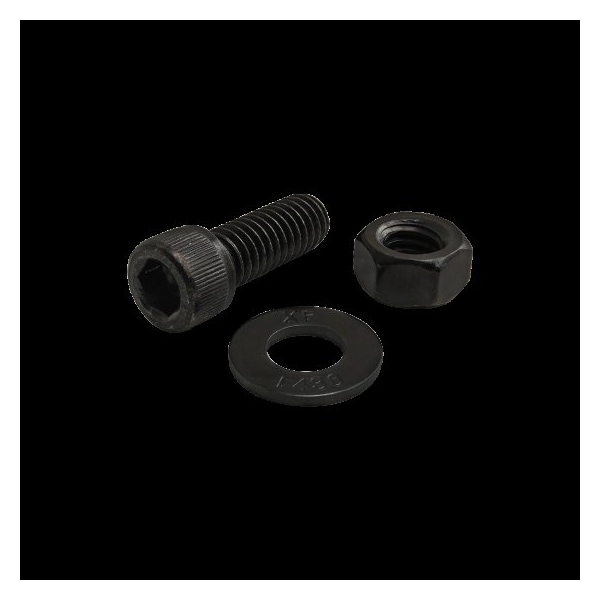 80/20 5/16"-18 Socket Head Cap Screw, Black Zinc Plated Steel, 7/8 in Length 3446 - main
