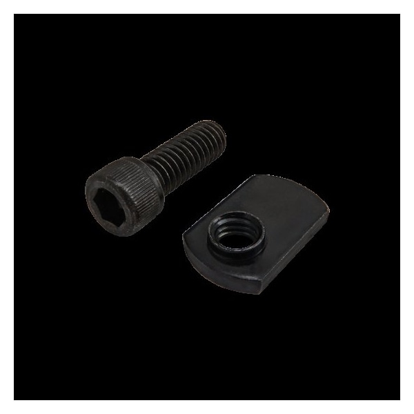 80/20 5/16"-18 Socket Head Cap Screw, Black Zinc Plated Steel, 7/8 in Length 3458 - main