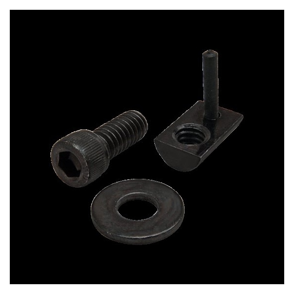 80/20 1/4"-20 Socket Head Cap Screw, Black Zinc Plated Steel, 5/8 in Length 3498 - main