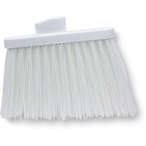 Carlisle Foodservice Hvy-Duty Angle Broom Head, 12", Wht, PK12 36868EC02 - main