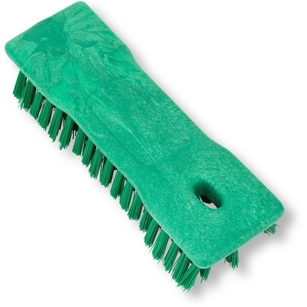 Sparta 2.5 in W Hand Scrub Brush, Green, Polypropylene 42024EC09 - main