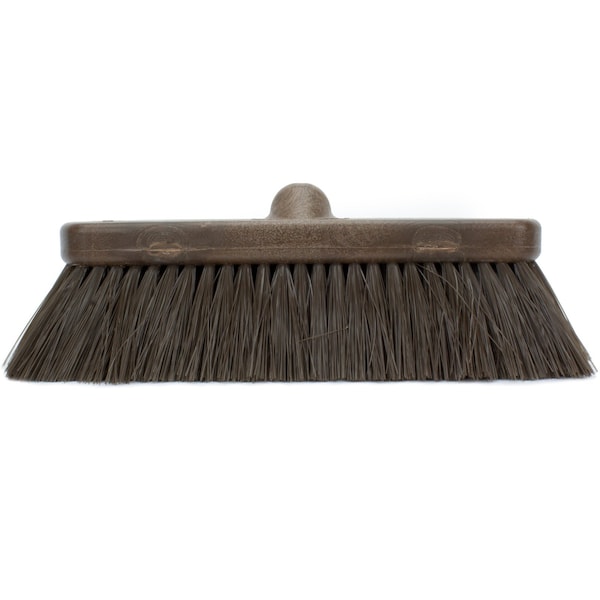 Sparta 2.5 in W Flo-Thru Brush, Brown, Polypropylene 41278EC01 - main