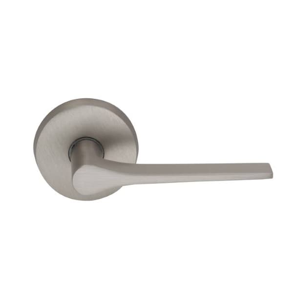 Omnia Lever Passage 2-3/4" Backset, T Strike, 1-3/8" Door Satin Nickel 364 364/00A.PA15