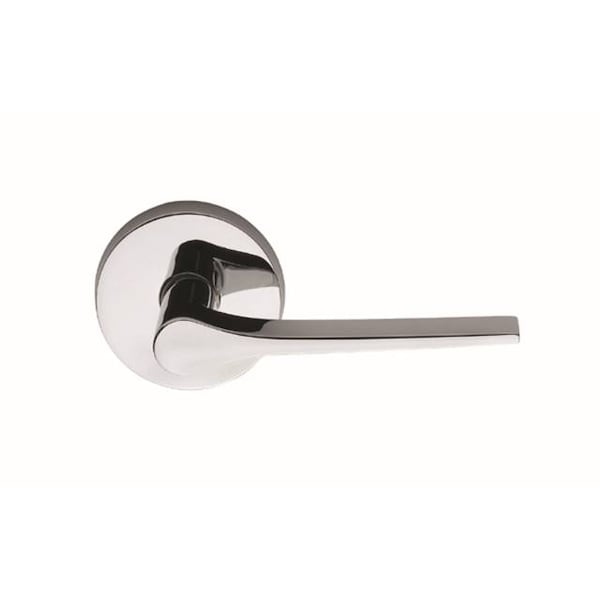 Omnia Lever Pass 2-3/8" BS Full Lip 1-3/4" Door Bright Chrome 364 364/00BF.PA2