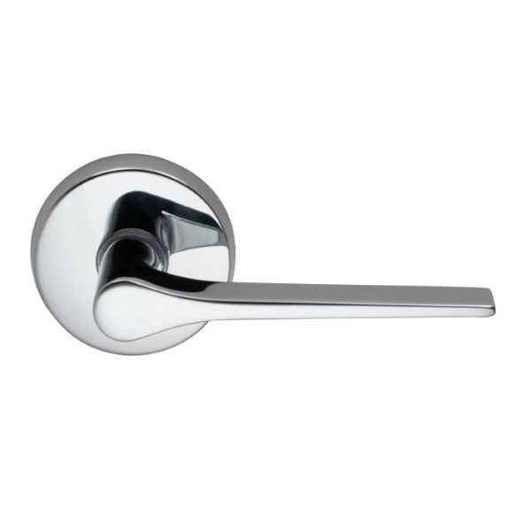 Omnia Lever Privacy 2-3/8" Backset, T Strike, 1-3/8" Door Bright Chrome 364 364/00.PR2 - main