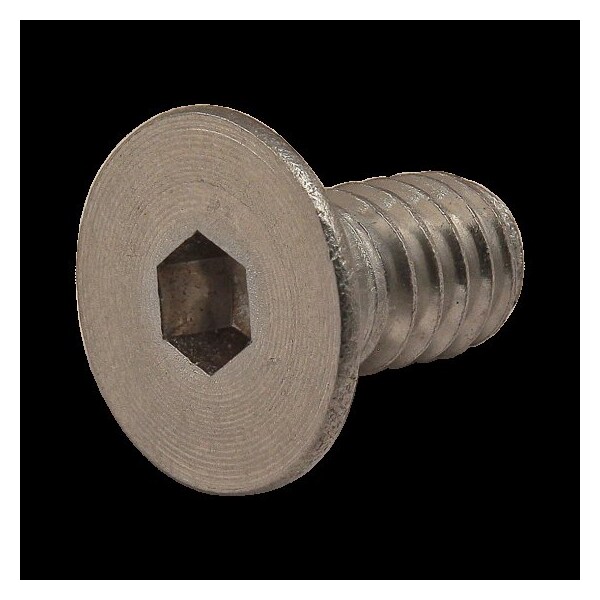 80/20 1/4"-20 Socket Head Cap Screw, Flat, Plain Stainless Steel, 1 in Length 3645 - main