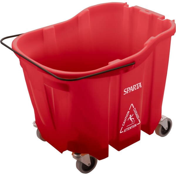 Carlisle Foodservice Mop Bucket Only, 35qt, Red 7690405 - main