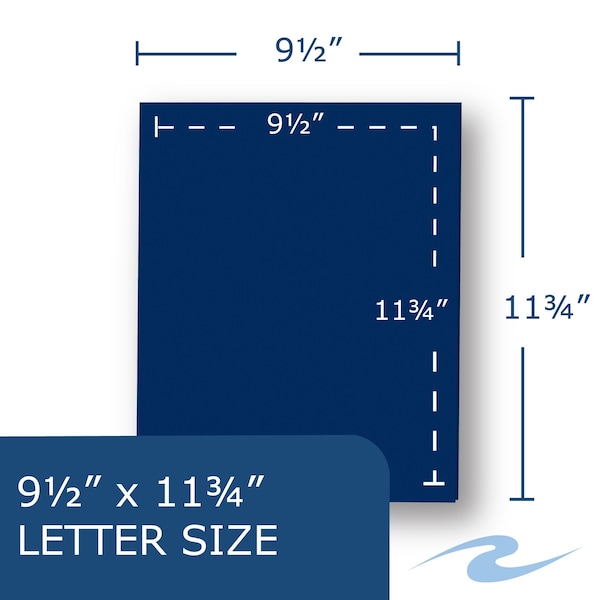 Roaring Spring Pocket Folders, Film-Laminated Ext, PK48 36664PL